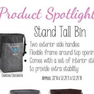 NEW Thirty-One Stand Tall Storage Bin
